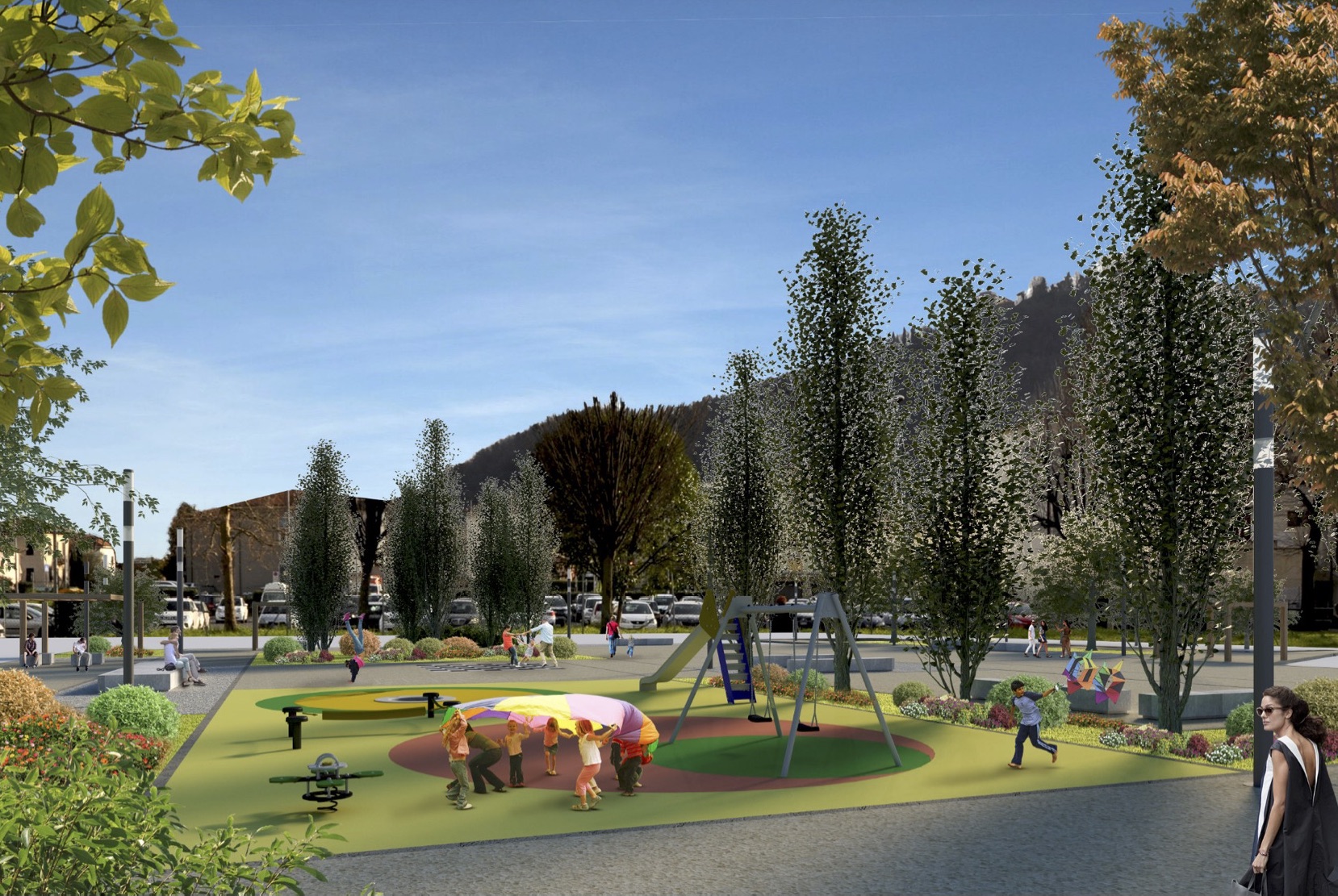 Come potrebbe diventare, il futuro parco urbano...